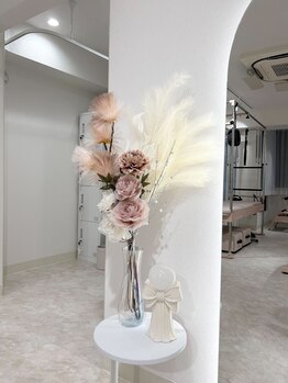 ピケピラティス 高田馬場店(pique pilates)/かわいい空間