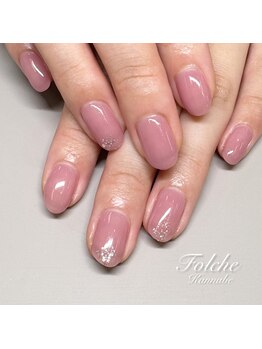 フォルチェ 神辺店(Folche)の写真/＼持ち込みデザイン大歓迎♪／爪に優しいパラジェル使用&フィルイン対応◎豊富なカラーご用意♪