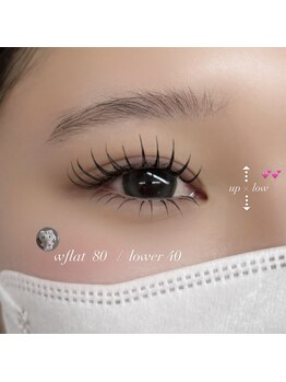 ムー(muu.)/wフラット80束 下エク40