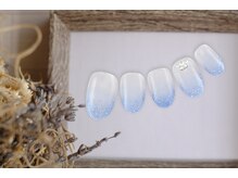 ファストネイル 五反田店(FAST NAIL)/夏ネイル　塗りかけ　【11269】