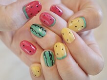ネイル アトリエ コモード(nail atelier Comodo)/ペイント [watermelon]