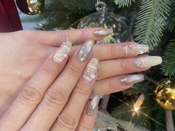 ウル(uru)/Holiday nuance nail