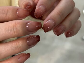 ラクエ(Laque)/グラデーション 桃ネイル