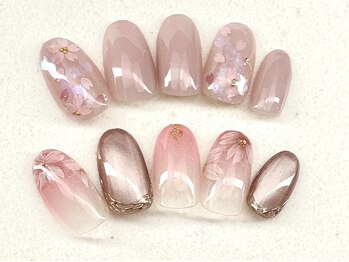 ホカネイルズ(HoKAnails)の写真/大人女性のキレイにこだわった女性専用サロン♪熟練施術者による施術でお気に入りのデザインが見つかる◎