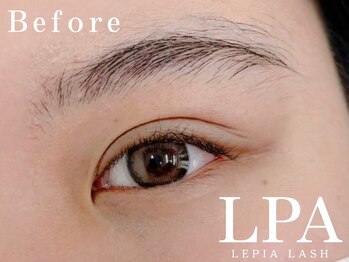 レピア 表参道店/ まつ毛パーマ×眉毛&マツパLED