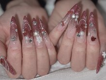 スカルプ/マグネットネイル