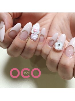 オコネイル ネイルサロンアンドスクール(OCO nail)/3D×original parts flowernails