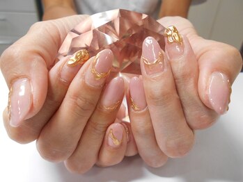 ネイルサロン グレイス(Grace)/ジェル×ニュアンスミラー