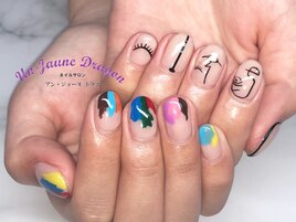【自爪ネイル】アートネイル