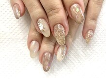 ネイルサロン ドレス(Nail Salon Dress)/【近藤】ブラウン大理石