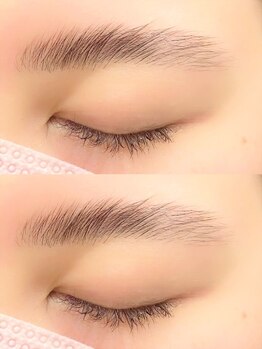 アコテアット ネイル アイ(acote @)/ハリウッドブロウリフト¥5000~