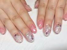 レアレアネイル(Lealeanail)/【パラジェル】貝殻ネイル