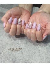 プライベート ネイルサロン マーマ(murmur)/ツイードネイル