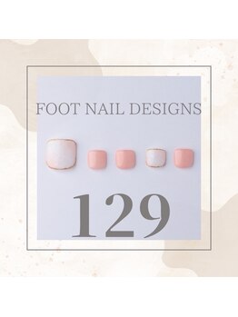 はあとねいる JR宇都宮駅東口店/Foot Nail Design 129