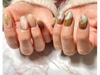 ネイルサロンアンドスクールラボ(LABO)/冬デザイン