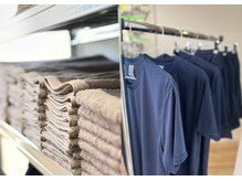 クツロギ(KUTSUROGI)の雰囲気（肌触り抜群の今治タオルと着替えのご用意もあります。）