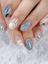 ディアリーネイル(Dearly Nail)/ブルー＆シェル