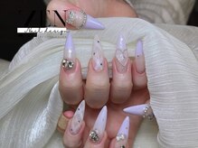 ゼン ネイル デザイン 池袋(ZEN NAIL DESIGN)/* 長 さだしやり放題×つけ放題