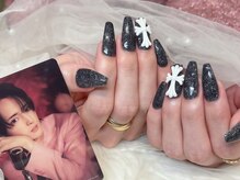 プティネイル 池袋(Puty Nail)/メンカラビッグクロムネイル