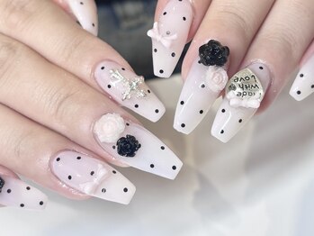 モカ 心斎橋(moca by Lee)/ドットネイル