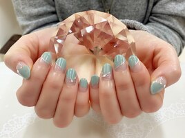 くすみグリーン★定額デザイン