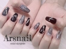 アルスネイル(Ars nail)/ブラックニュアンスネイル
