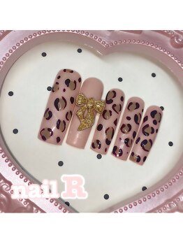 ネイルアール(nail R)/ガーリーなアニマルです♪
