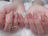 【HAND】 マグネットネイル にスキニーフレンチネイル　　