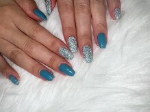 ブリスト(BRIST)/水色ネイル/フラッシュネイル