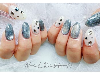アイラッシュ アンド ネイル リボン 池袋店(RibboN)/[4]マグネットネイル￥6190