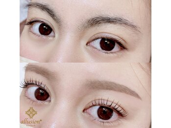 アリュージョン 天王寺阿倍野店/眉毛アイブロウ×まつげパーマ