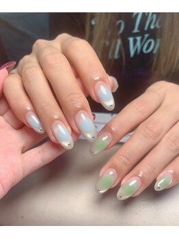 サムズアップネイル(thumbs up nail)/お客様ネイル