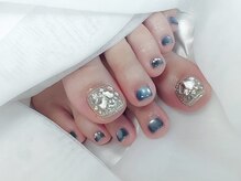 エルア(elua)/フット/ビジューネイル