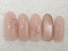 リノ ネイル(Rino nail)/2月新作ローズ802n2