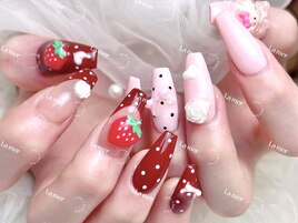 いちごネイル