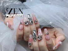 ゼン ネイル デザイン 池袋(ZEN NAIL DESIGN)/長さだしやり放題×つけ放題