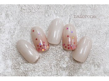 ネイルクローネ(nail crone)/ハートグラデーションネイル