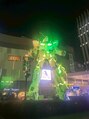 RBL 西大寺駅前店 夜のライトアップ綺麗でした!