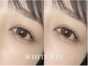 ホワイトアイ 豊橋店(WHITE EYE)の写真/【次世代まつ毛パーマ《ラッシュリフト》美眉アイブロウス
タイリング】目元に合わせたデザインで印象UP♪