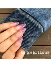 ネイルサロンアンドスクール ビーアンビシャス(be ambitious)/オリジナルmixグリッター