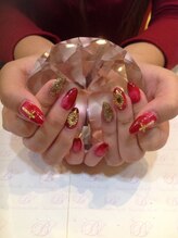 エスフィーネイルサロン ブリーユ(Esfy nailsalon Brille)/赤ネイル