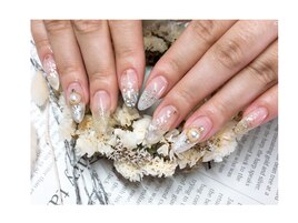 ラメキラキラネイル