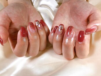 キキネイル 二子玉川(kikinail)/8月定額A スクエアネイル