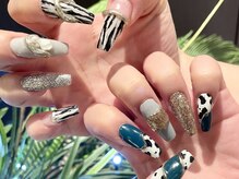 リ ボディ 札幌駅前店(Re Body)/アニマル柄スカルプ　13200円