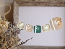 ファストネイル 立川店(FAST NAIL)/秋ネイル　フット　【11759】