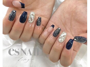 エスネイル 渋谷本店AT公園通り(es NAIL)/ネイビー