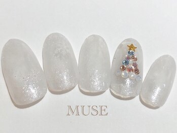ミューズ MUSE 四街道大日店/大人クリスマスツリー冬雪結晶
