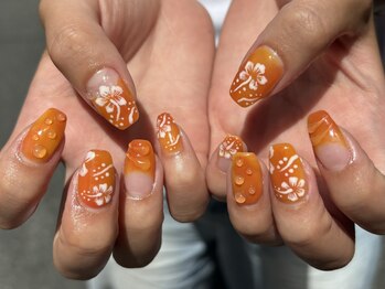 インザピンクリリー(in the pink LILY)/アートネイル