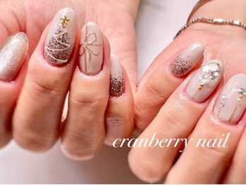 クランベリーネイル 代官山 恵比寿(cranberry nail)/クリスマスネイル