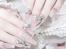 リンドネイル バイ モカ アンド ララ(Lind nail by moca and LaLa)/【mizuki】キラキラネイル